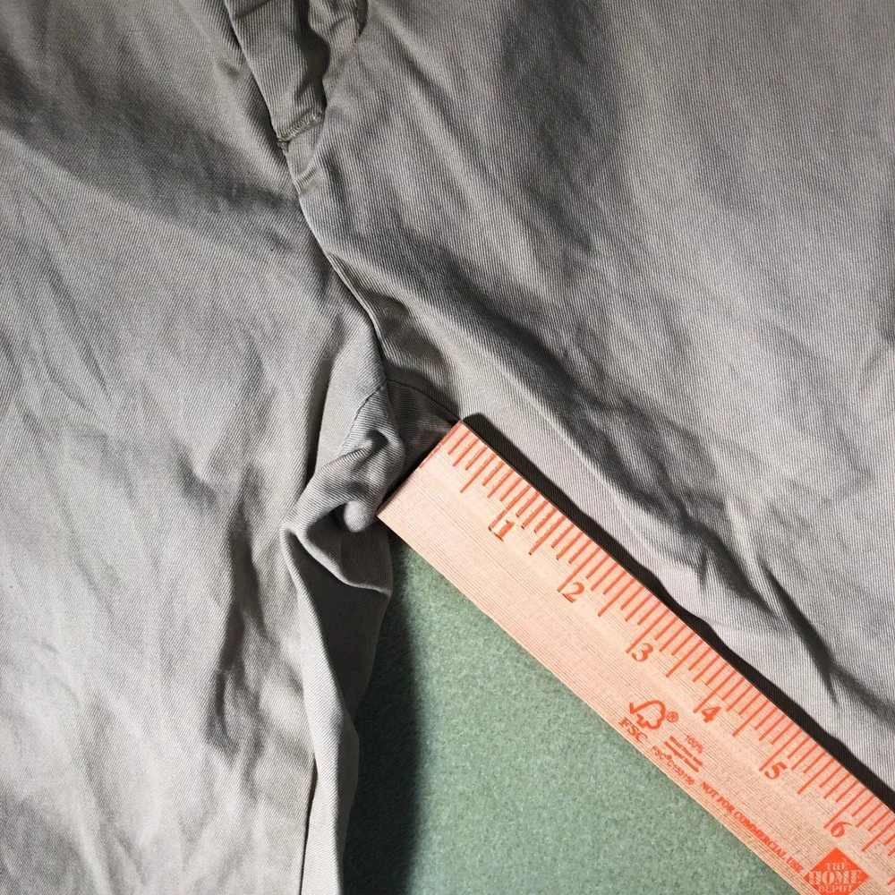 Banana Republic Aiden Chino Men 31x32 British Khaki Slim Fit Cotton Pants 934457